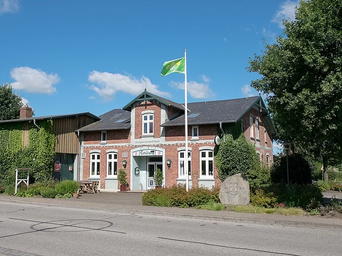 Ortsschild Krumstedt Ortsschild Krumstedt